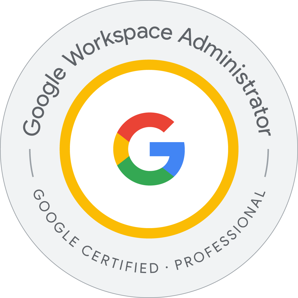 Google Workspace Administrator Certification Badge