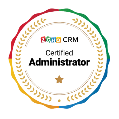 Zoho Workplace Administrator Certification Badge